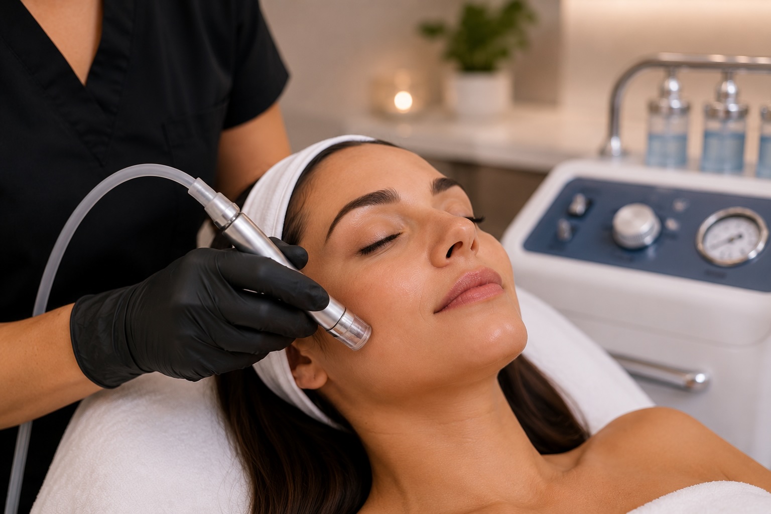 Microdermabrasion treatment in Spring, TX